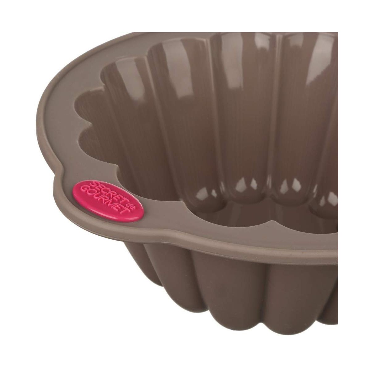 Kakeform Secret de Gourmet Brun Silikon 22 cm